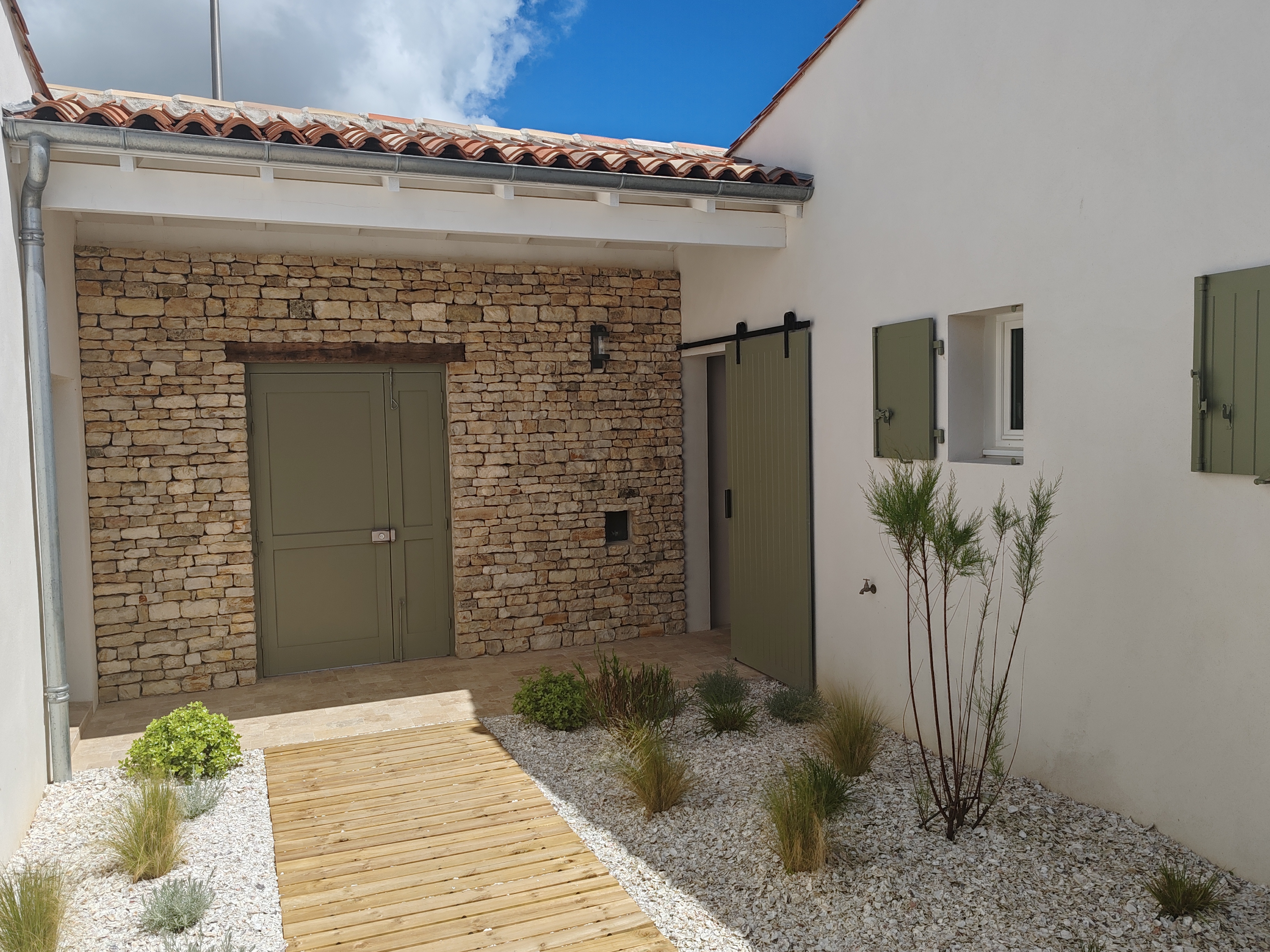 Réalisation de MAISONS BLEU OCEAN